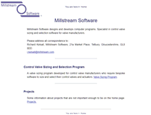 Tablet Screenshot of millstream.com